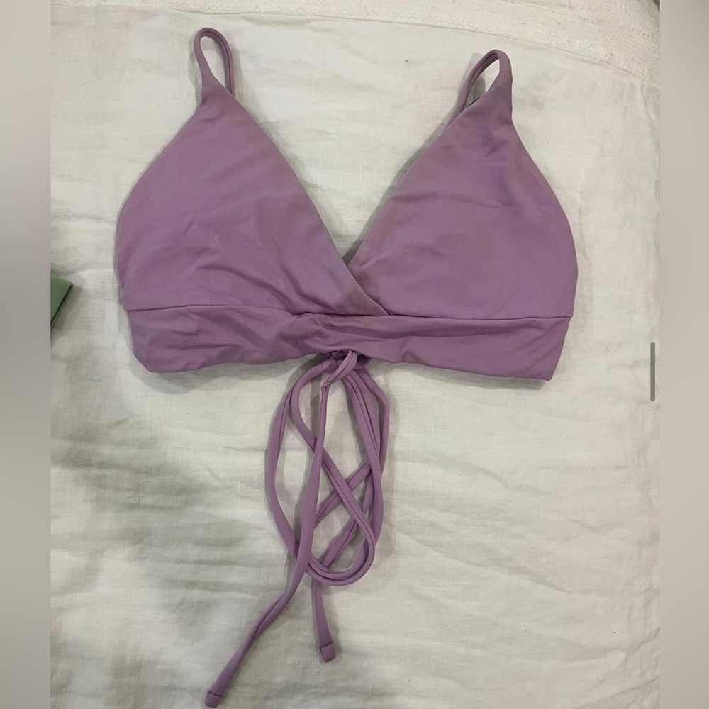 Maaji Purple Bikini Top